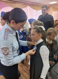 Посвящение в Юных инспекторов движения прошло в школе № 26 Петропавловска-Камчатского 1