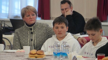 Ребята из города Светлодарска встретились со школьниками из Петропавловска-Камчатского 1