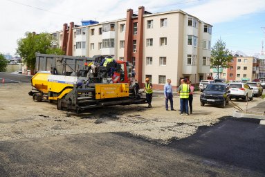 Работы по асфальтированию стартовали в микрорайоне «Мишенный-3» Петропавловска-Камчатского 3