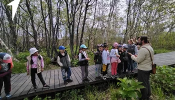 Более 60 школьников побывали на экоэксурсии на Камчатке