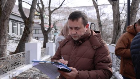 Состояние благоустроенных территорий исторического квартала после зимы оценили в Петропавловске-Камчатском 2