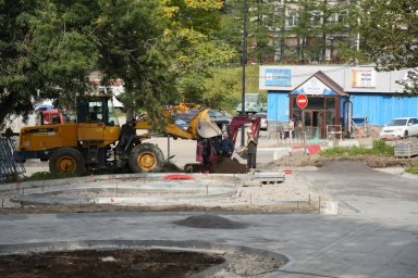 Идет по графику благоустройство исторического квартала в центре Петропавловска-Камчатского 0
