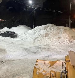 Дорожные службы проводят комплексную уборку снега в Петропавловске-Камчатском 8