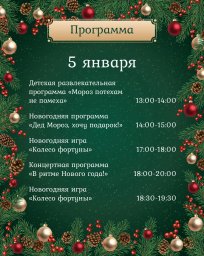 План новогодних мероприятий в новогоднюю ночь, в первые дни января и Рождество подготовлен в Петропавловске-Камчатском 6
