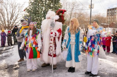Огни ещё шести праздничных ёлок зажглись в столице Камчатки 0