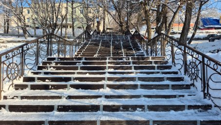 Благоустройство лестничных переходов запланировано в историческом центре Петропавловска-Камчатского 5