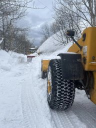 Круглосуточно идут работы по ликвидации последствий снегопада в Петропавловске-Камчатском 5