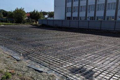Модульный спортивный зал строят в Соболеве на Камчатке 0