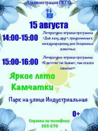 Городские променады «Яркое лето Камчатки» — 15 августа в Петропавловске-Камчатском 4
