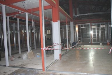 Внутренняя отделка помещений началась на объекте строительства зала единоборств в Елизове на Камчатке 2
