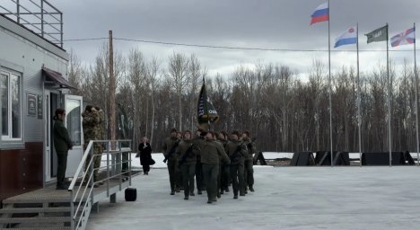 Торжественным митингом отметили 81-ю годовщину Победы в центре ВОИН на Камчатке 2