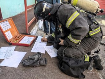 Елизовский дом-интернат психоневрологического типа тушили специалисты МЧС на Камчатке 3