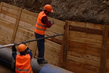 Дорожное движение по улице Ленинской в столице Камчатки возобновится к концу ноября 2