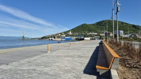 Завершены основные гарантийные работы на набережной Озерновской косы в Петропавловске-Камчатском 0