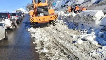 Работы по снегоуборочной кампании продолжаются в Петропавловске-Камчатском