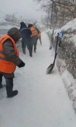 Работы по зимнему содержанию улично-дорожной сети продолжались сегодня в Петропавловске-Камчатском 0