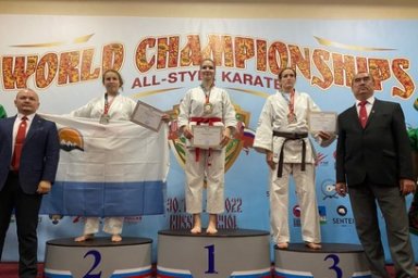 Спортсменка с Камчатки стала серебряным призером чемпионата мира по всестилевому каратэ 1