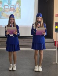 Праздник «Посвящение в пешеходы» прошел в школе Вилючинска на Камчатке 3