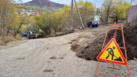 Ход работ на Рыбацкой проверил глава Петропавловска-Камчатского 1