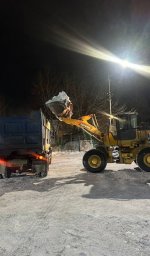 Работы по зимнему содержанию улиц и общественных пространств идут круглосуточно в Перопавловске-Камчатском 1