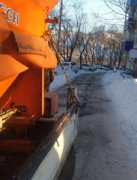 Работы по обеспечению безопасности городских территорий идут полным ходом в столице Камчатки 5