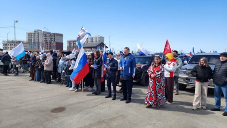 Более 120 автомобилей приняли участие в &laquo;Автопробеге Победы&raquo; на Камчатке 1