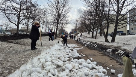 Андрей Воровский присоединился к субботнику в Перопавловске-Камчатском 4