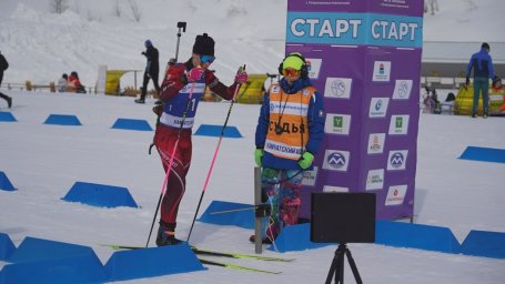 Спортсмены из 21 региона России борются за медали первенства России по биатлону на Камчатке 9