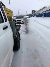 Борьбу с последствиями циклона ведут коммунальщики в Петропавловске-Камчатском 7