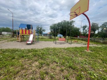 Завершился третий этап благоустройства площадки по улице Советской в селе Николаевка на Камчатке 2