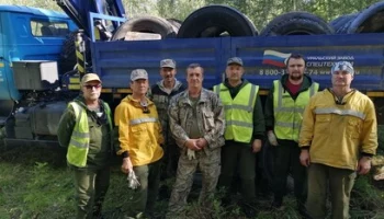 В селе Мильково на Камчатке ликвидировали стихийную лесную свалку