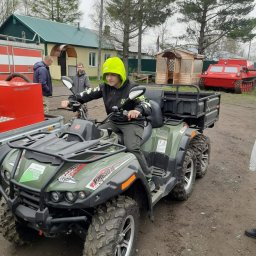 Экскурсию для школьников организовали сотрудники лесопожарной станции Камчатки 1