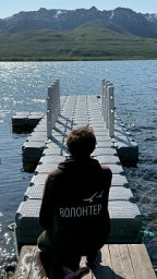 Установлены понтонные пирсы на Курильском озере к началу турсезона на Камчатке 5
