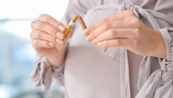 Характер влияния никотина меняется в зависимости от срока беременности