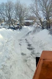 Дорожные службы продолжают работы по устранению последствий циклона в Петропавловске-Камчатском 0