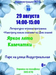 Реализация программы «Яркое лето Камчатки» продолжается в Петропавловске-Камчатском 2