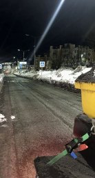 Работы по зимнему содержанию дорог продолжались в ночную смену в Петропавловске-Камчатском 6