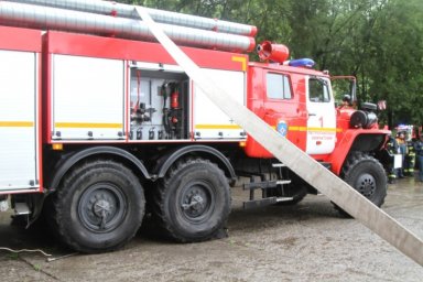 Более 60 пожарных тренировались тушить "Камчатскую мельницу" 0