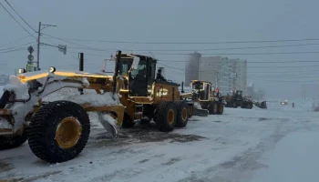 Около 150 единиц специализированной техники выйдет ночью на дороги Петропавловска-Камчатского