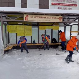 Коммунальные и дорожные службы чистят и расширяют основные магистрали в Петропавловске-Камчатском 3