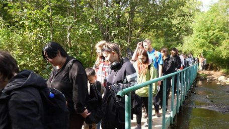 В экопоход на озеро Синичкино сходили студенты КамГУ им В. Беринга на Камчатке 3