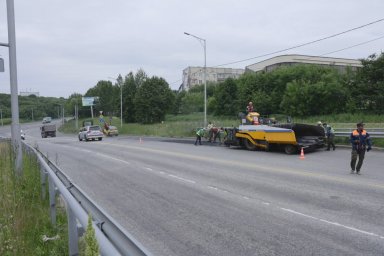 Дополнительный этап ямочного ремонта дорог начался в Петропавловске-Камчатском 2