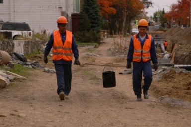 Дорожное движение по улице Ленинской в столице Камчатки возобновится к концу ноября 3