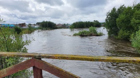 В селе Соболево на Камчатке оценят ущерб, нанесённого разливом реки 5