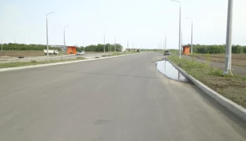 Подъездную дорогу к строящемуся главному аэропорту Камчатки обещают сдать в конце осени