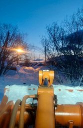 Дорожные службы продолжают работы по устранению последствий циклона в Петропавловске-Камчатском 5