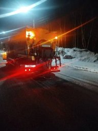 Техника работает круглосуточно на улицах Петропавловска-Камчатского 3