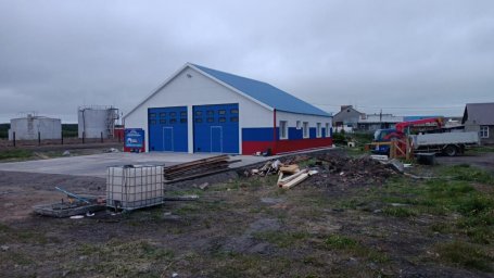 Введен в эксплуатацию новый пожарный пост в селе Карага на Камчатке 1