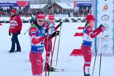 Лыжница с Камчатки Вероника Степанова заняла второе место в скиатлоне на шестом этапе Кубка России 1
