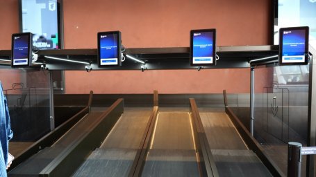 Система самостоятельной регистрации багажа установлена в новом терминале аэропорта Елизово 6